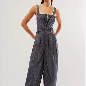 Stylish blue gray Jumpsuit